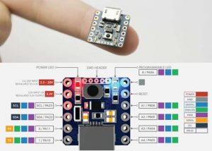 Atom X1 Süper Küçük 32-bit Arduino Geliştirme Kartı