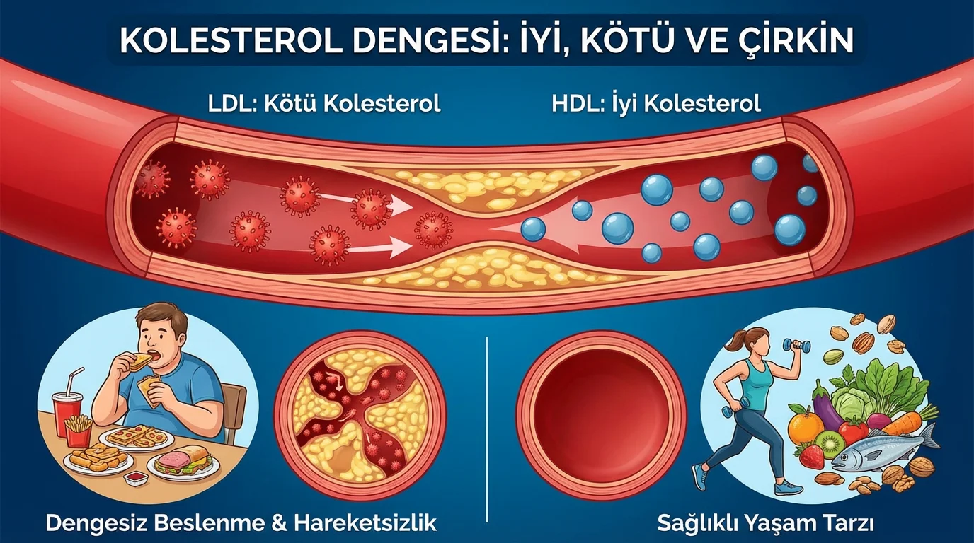 Kolesterol Nedir? Sağlığımız Üzerindeki Etkileri Nelerdir?
